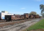 Line of Hot Metal Bottle Cars